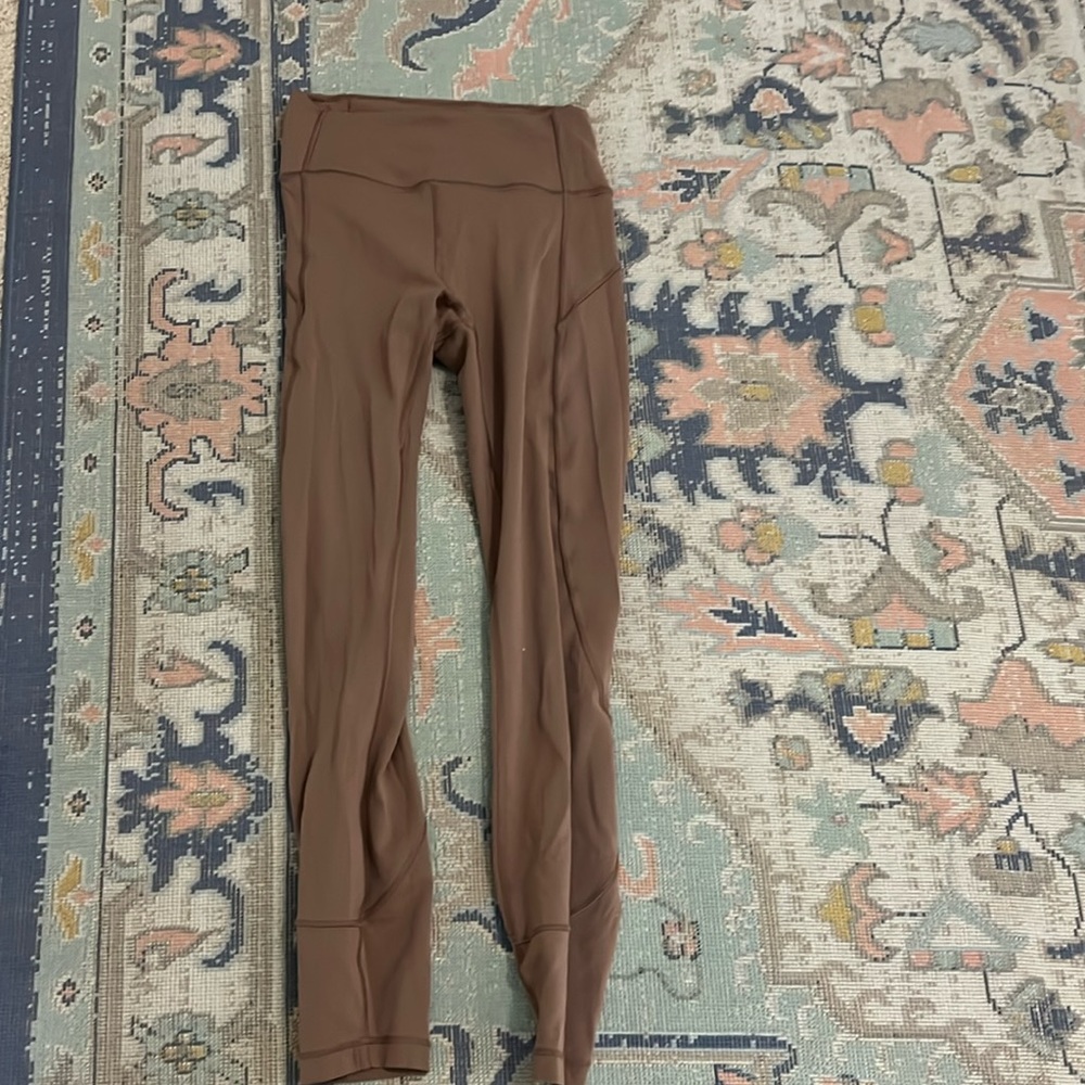blush pink lululemon leggings